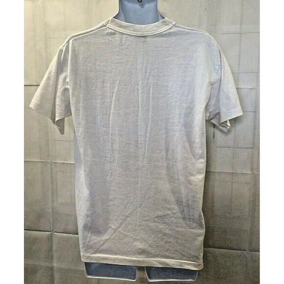 Hard Work Cafe T Shirt Vintage Norfolk Middle School Made in USA Single Stitch L - Picture 5 of 5